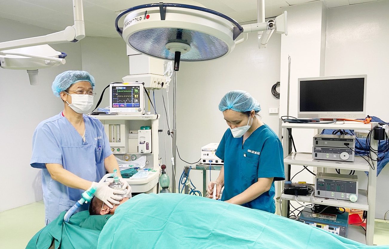 Hình ảnh minh họa điều dưỡng gây mê hồi sức